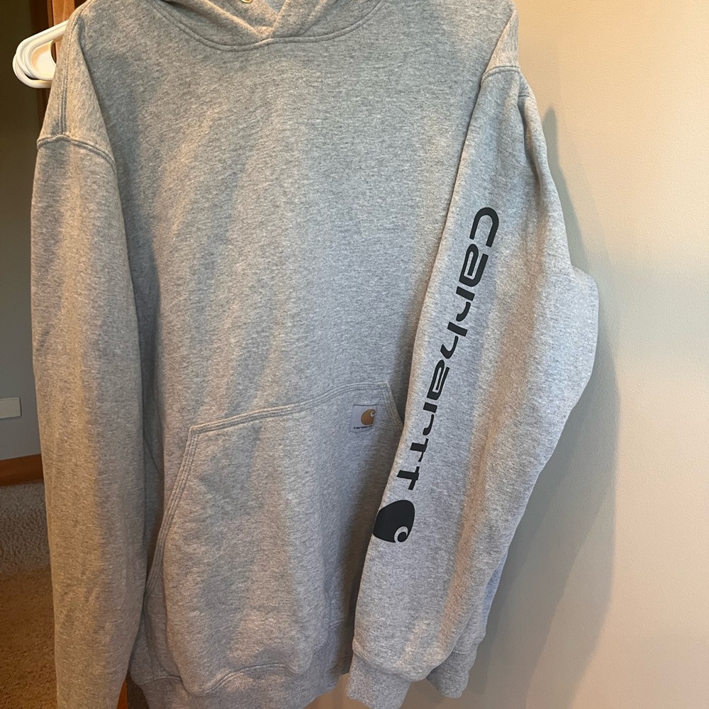 Carhartt Heather Gray Men's Hoodie